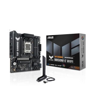 Asus TUF GAMING B850M-E WIFI Placa Mãe AM5 DDR5 HDMI M.2 USB 3.2 em promoção na Amazon