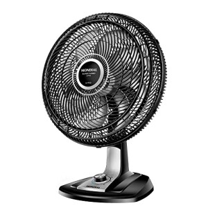 Ventilador mondial 40cm super turbo 8 pas, pretoprata, 140w, 110v – vtx-40-8p — 41% OFF