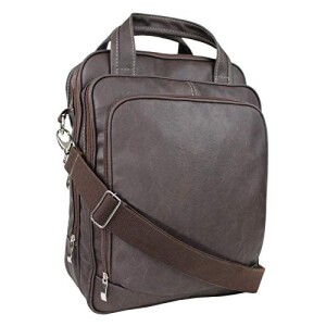 Mochila Lenna's Executiva 3 em 1 A001 Marrom com 22% de desconto