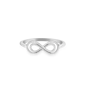 Anel Life Enigma Infinito Duplo em Prata 925 — 30% OFF