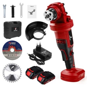 Victool Esmerilhadeira Angular Sem Fio 21V 800W 100mm com Motor de Cobre, 10000 RPM, Empunhadura ...