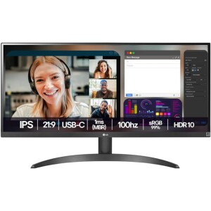 Monitor LG UltraWide 29" IPS Full HD 100Hz HDR10 em promoção na Shopee