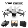 Drone V88 8K Profissional Câmera Dupla em promoção na Shopee