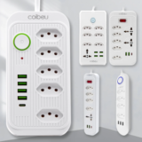 Extensão tomada,Extensão elétrica,Tomada usb,Filtro de linha de tomada,Regua tomadas de energia,E…
