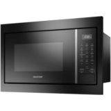 Achamos: Micro-ondas Brastemp de Embutir 32 Litros Preto com 18 Receitas Pré-Programadas e Design…
