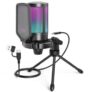 FIFINE A6V Microfone USB Para Jogos Para PS5 PC Para Twitch Podcasts com 38% de desconto