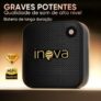 INOVA caixa de som bluetooth portátil alto falante bluetooth rádio alto falante à prova d’água em…