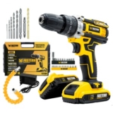 Furadeira Parafusadeira Impacto 21V 2 Baterias FST009 — 53% OFF
