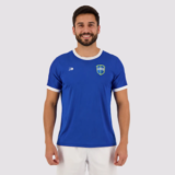 Camisa Placar Brasil Brasão Azul — 70% OFF