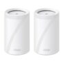 TP-Link Deco BE65 (2 un.) Roteador Mesh Wi-Fi 7 BE11000 Tri-Band Cobertura de até 420 m² Mais de …