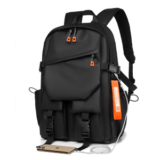 Mochila masculina de luxo de alta qualidade 15.6 mochila para laptop de alta capacidade à prova d…