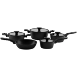 Jogo Panelas Brinox Cerâmico Preto 5 Peças em promoção na Magazine Luiza