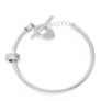 Achamos: Pulseira Life Coração em Prata 925 por R$ 427,00