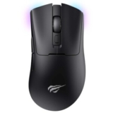 Havit Mouse Gamer Tri-Mode MS966SE Black Sem Fio e Com Fio USB Bluetooth Wireless 2.4GHz RGB 7 Bo…