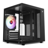 Achamos: Gabinete Gamer Aquário Pichau Atom, Mini-Tower, Lateral de Vidro, Com 1 Fan, Preto por R…