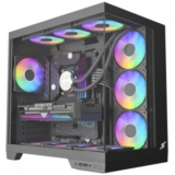Gabinete Gamer SuperFrame Vhagar, Atx, Preto por R$ 285,00