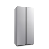GELADEIRA HISENSE SIDE BY SIDE 441L INVERTER FROST FREE CINZA por R$ 3.029,13