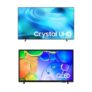 Samsung Combo Smart TV 70″ Crystal UHD 4K U8000H + Samsung Smart TV 43″ QLED Full HD por R$ 5.719,00
