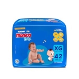 Fralda Turma Da Mônica Baby Mega Xg 42 Unidades em promoção na Amazon