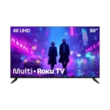Smart TV 50″ Roku Multi 4K Compatível com Alexa e Google Home com 29% de desconto