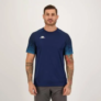 Camisa Kappa Johnson Marinho — 25% OFF