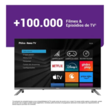 Smart Tv 32 Philco Roku Tv Dolby Áudio Hdr10 P32crb por R$ 1,50
