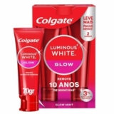 Colgate Creme Dental Clareador Luminous White Glow 2x70g | Kit 2 Unidades, 3% de Peróxido de Hidr…