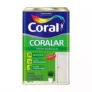 Latex acrílica tinta coral anti mofo branco 18l coralar branco fosco por R$ 289,00