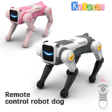 Cão Robô de Controle Remoto 2.4Ghz Brinquedo Inteligente RC que Canta e Dança Presente Eletrônico…