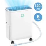 Desumidificador Freshdew Compressor 6 L por Dia Silencioso com Drenagem Contínua por R$ 959,00