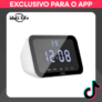 Caixa de Som Bluetooth IDALI LIFE 15W Relógio Digital Despertador LED Temperatura USB: de R$ 96,9…
