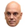 Máscaras Alexandre de Moraes ( Escolha a quantidade) com 65% de desconto