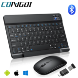 Achamos: Teclado Ultra-Fino Sem Fio Portátil por R$ 67,17