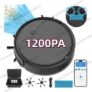 Robo Aspirador Robo Limpeza Inteligente De Pó 3 Em 1 BrancoPreto 127220v — 85% OFF