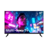 Smart TV DLED 32 HD Multi Roku 3HDMI 2USB Wi-Fi TL081E: de R$ 1.377,27 por R$ 686,00