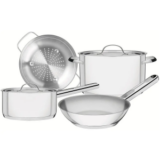 Jogo de Panelas Tramontina Inox Fundo Triplo em promoção na Aliexpress