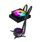 Water Cooler MACH1 Logic, RGB, 120mm, AMD e Intel, Preto em promoção na KaBuM!