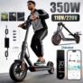 Patinete Elétrico 350W, Bateria Longa, 150kg com 47% de desconto