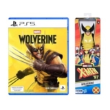 Kit Wolverine PS5 + Boneco Marvel Titan Heroes — 36% OFF