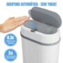 Lixeira Automática 12L com 50% de desconto
