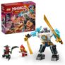Traje de Meca de Batalha do Zane LEGO Ninjago 181 peças 92 peças por R$ 52,23
