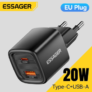 Achamos: Carregador Essager 20W Turbo Tipo C para iPhone 16 15 14 13Opção curta e direta: por R$ …