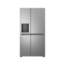 Geladeira Side by Side LG 638L Inox com Compressor Inverter: de R$ 11.699,00 por R$ 9.052,00