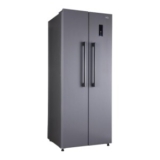 Geladeira Refrigerador HQ Frost Free Side By Side 460 Litros Cinza HQ-460SBSFF (127V) com 25% de …