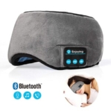 Achamos: Máscara para os olhos máscara de sono fones de ouvido Bluetooth confortáveis por R$ 25,49