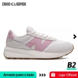 Tênis New Balance 370v1 Feminino Casual Original Com Nota Fiscal e Garantia com 45% de desconto