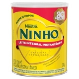 Leite Pó Instantâneo Integral Ninho Lata 380g em promoção na Amazon