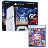 Bundle GTA VI PS5 Slim Digital 825 GB Astro Bot GT7 em promoção na Amazon