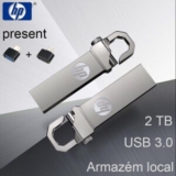 HP Pen Drive 2TB Metal USB 3.0 com 55% de desconto