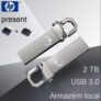 HP Pen Drive 2TB Metal USB 3.0 com 55% de desconto